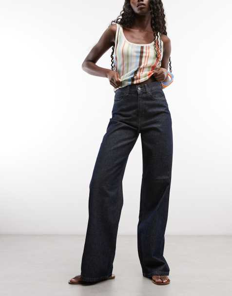 Carhartt WIP Jane loose wide-leg jeans in blue rinse - view 1