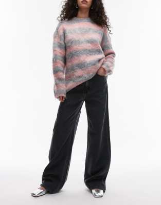 Carhartt WIP Carhartt WIP jane wide leg denim jean in black-Blue