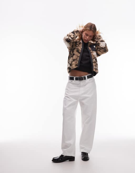 Carhartt WIP - Janet - Jack met borg voering in wild dog camo, 2 van 4