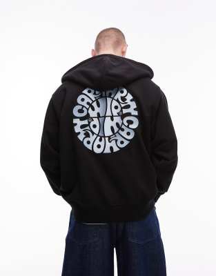Carhartt Jazzy Graphic Hoodie In Black
