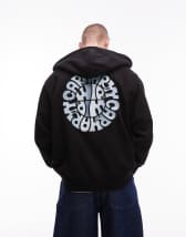 Carhartt WIP stereo graphic hoodie in black | ASOS