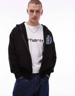 Carhartt Jazzy Graphic Hoodie In Black