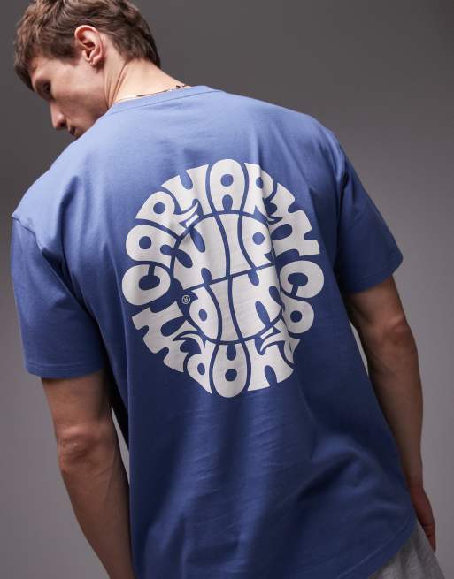 Carhartt WIP – Jazzy – T-Shirt in Blau mit Grafik, 2 von 4