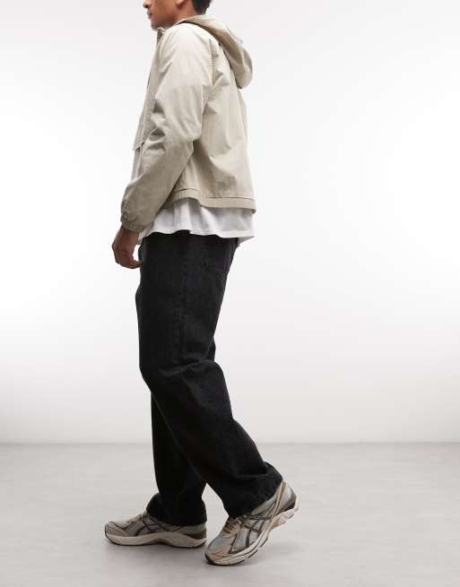 Carhartt WIP jean Landon coupe ample fuselée noir motif camouflage serpent, 3 de 5