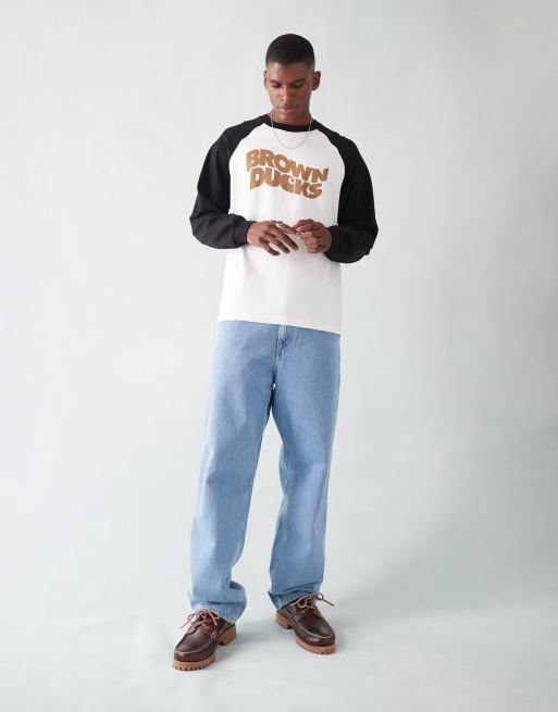 Carhartt WIP Jean style charpentier Bleu clair delave ASOS