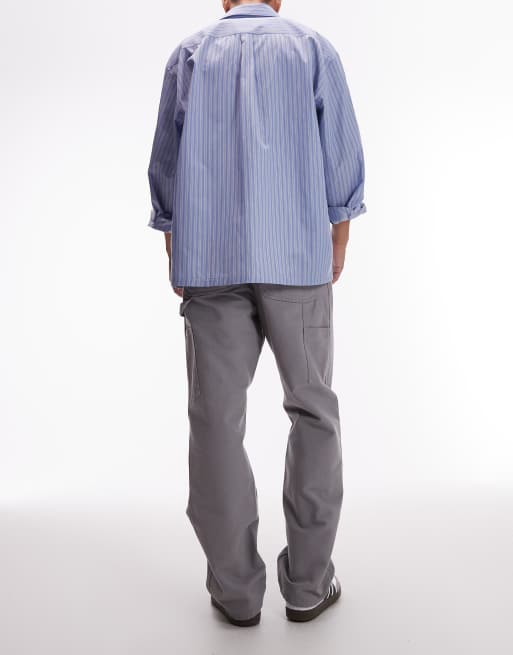Carhartt WIP - Jeans met dubbele kniestukken in grijs, 3 van 5