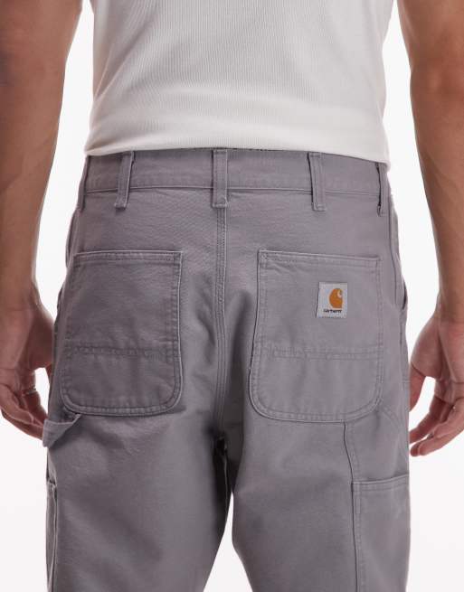 Carhartt WIP - Jeans met dubbele kniestukken in grijs, 5 van 5
