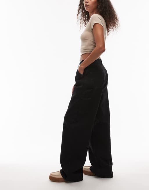 Carhartt WIP – Jens – Czarne jeansy z szerokimi nogawkami, 2 z 5