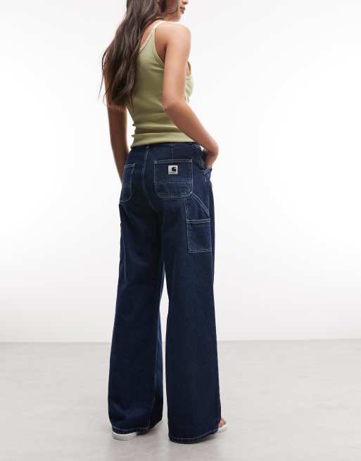 Carhartt WIP Jens loose fit jeans in rinse, 2 of 5