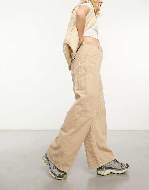 Carhartt WIP Jens loose fit pants in beige