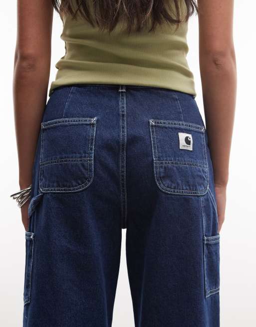 Carhartt WIP Jens vaqueros de corte holgado en rinse, 4 de 5