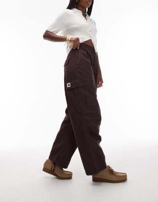 Carhartt WIP - Jet - Cargohose in Braun-Brown