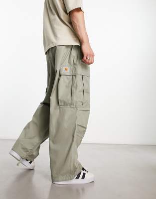 Carhartt WIP jet extra relaxed cargo pants in green