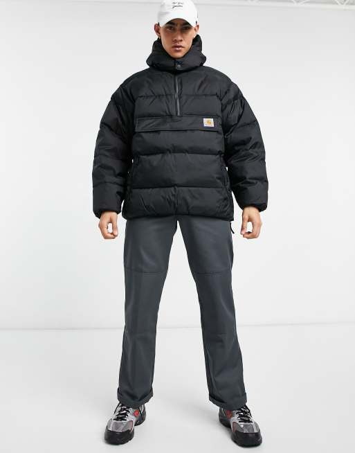 Carhartt WIP - Jones - Gewatteerd pullover jack in zwart