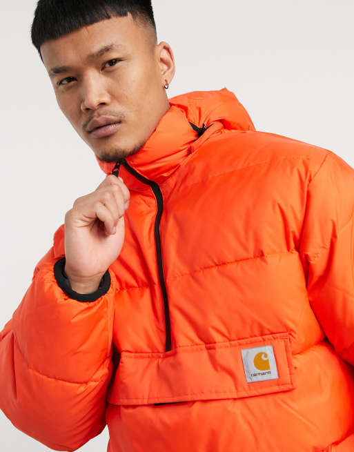 Carhartt men's orange clearance jacket