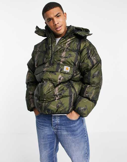 Carhartt pullover best sale puffer jacket