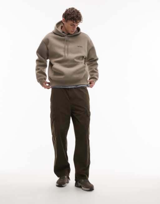Carhartt WIP kade cargo trouser in brown, 2 of 5