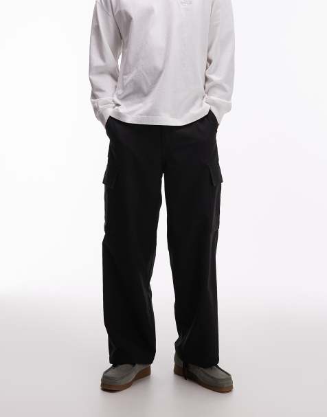 Carhartt WIP - Kade - Pantaloni cargo tecnici neri - view 1