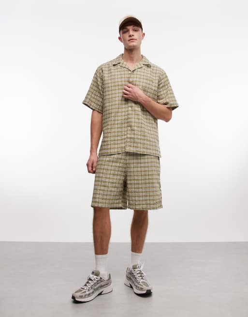 Carhartt WIP – Kander – Grönrutig skjorta, del av set, 2 av 5