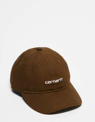 Carhartt WIP - Kappe in Braun mit Schriftzug-Brown