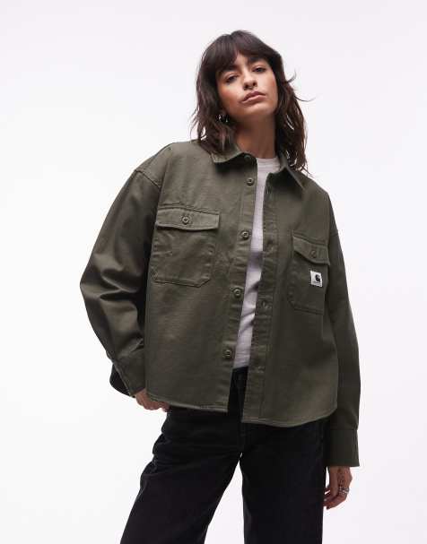 Carhartt WIP – Kelly – Utility-Hemd in Grün - view 1