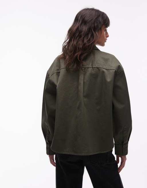 Carhartt WIP kelly utility shirt in green, 2 of 4