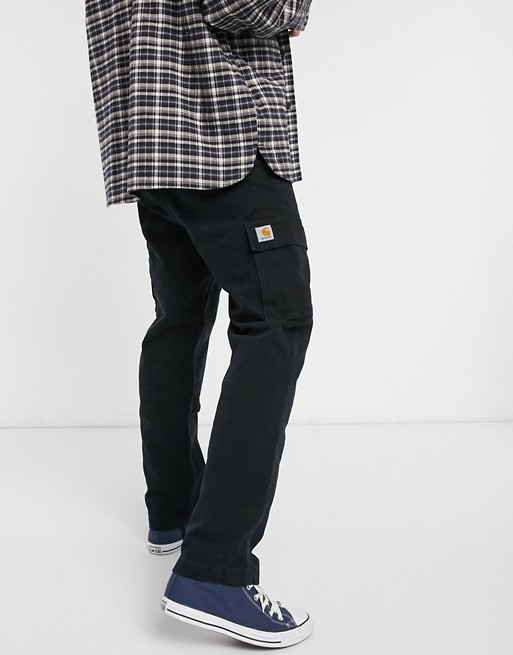 Carhartt WIP Keyton cargo pant relaxed fit in black