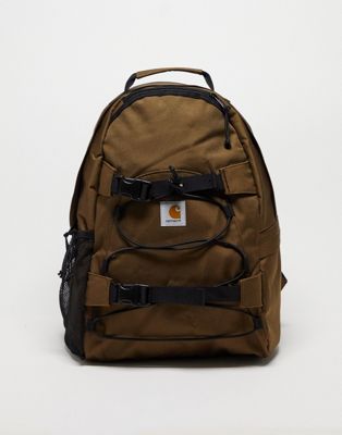 Carhartt WIP kickflip backpack in brown