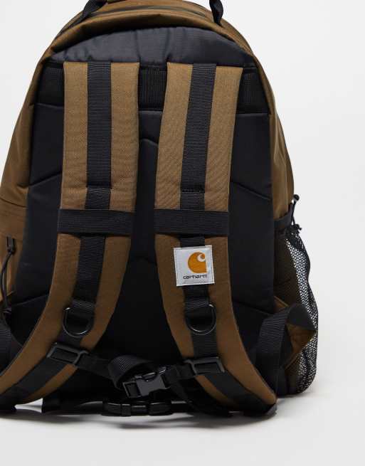 Carhartt WIP Kickflip backpack in brown, 2 of 4
