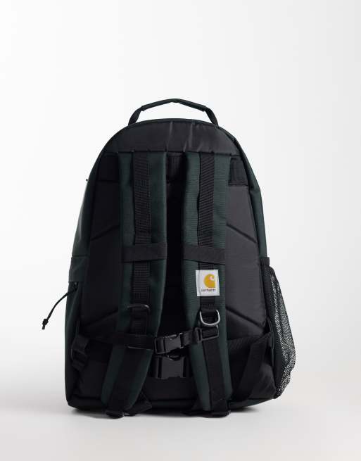 Carhartt WIP Kickflip backpack in dark green, 4 of 4
