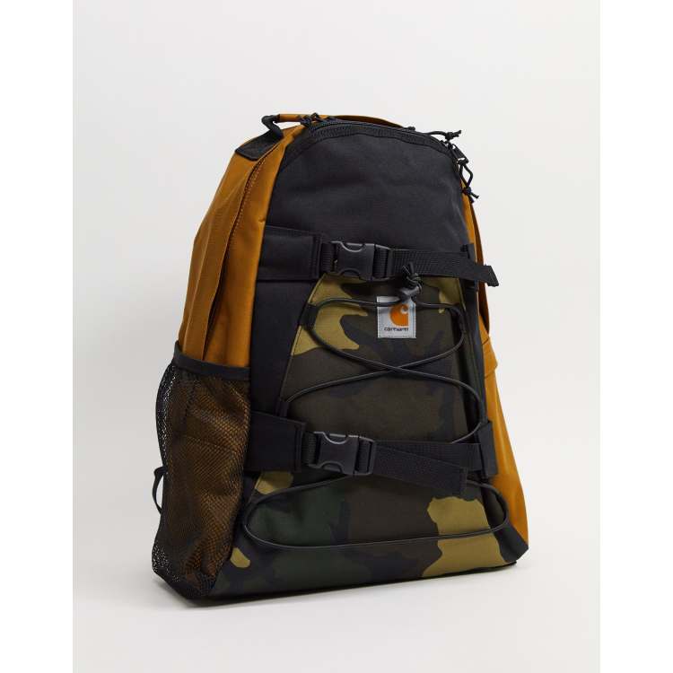 Carhartt WIP Kickflip Backpack In Brown, ASOS