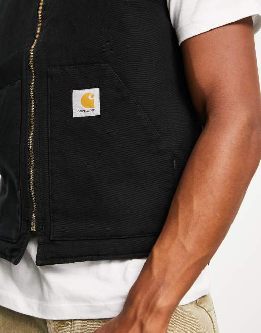 Carhartt WIP - Klassieke bodywarmer in zwart, 4 van 4