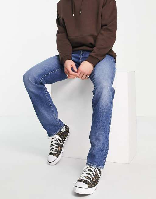 Carhartt WIP - Klondike - Afslappede tapered jeans i blå mellemvask