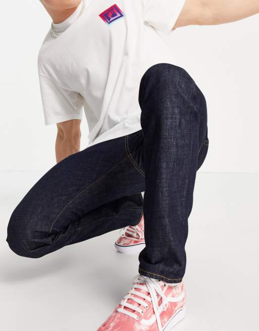 Carhartt WIP - Klondike - Regular tapered jeans i blå skylning