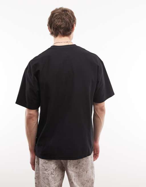 Carhartt WIP label t-shirt in black, 5 of 5