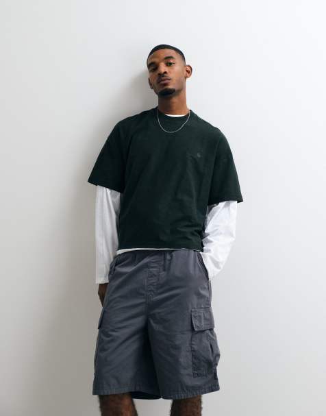Carhartt WIP Lambert relaxed fit T-shirt i mørkegrøn - view 1