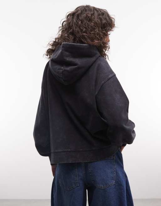 Carhartt WIP - Lambert - Sweat à capuche - Noir délavé, 2 de 4
