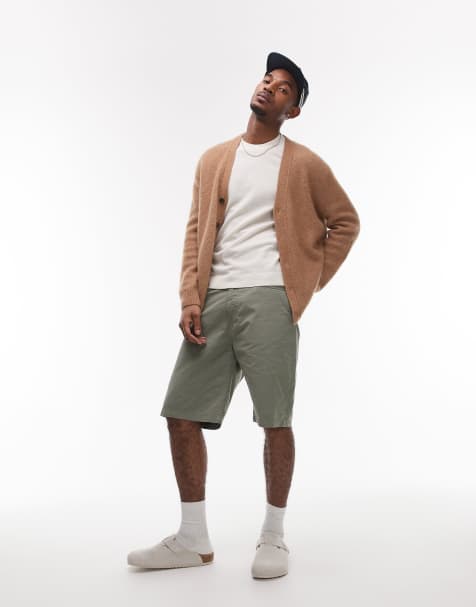 Carhartt WIP - Landon - Bermuda - Vert moyen délavé - view 1