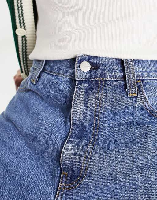Carhartt WIP – Landon – Blå, blekta, lediga, avsmalnande jeans, 2 av 4