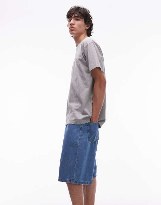 Carhartt WIP - Landon - Denim jort in mid-wash blauw, 3 van 5