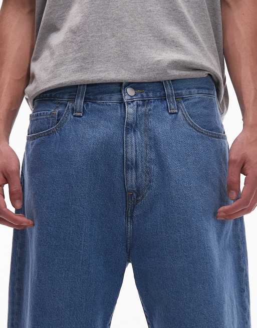 Carhartt WIP - Landon - Denim jort in mid-wash blauw, 4 van 5