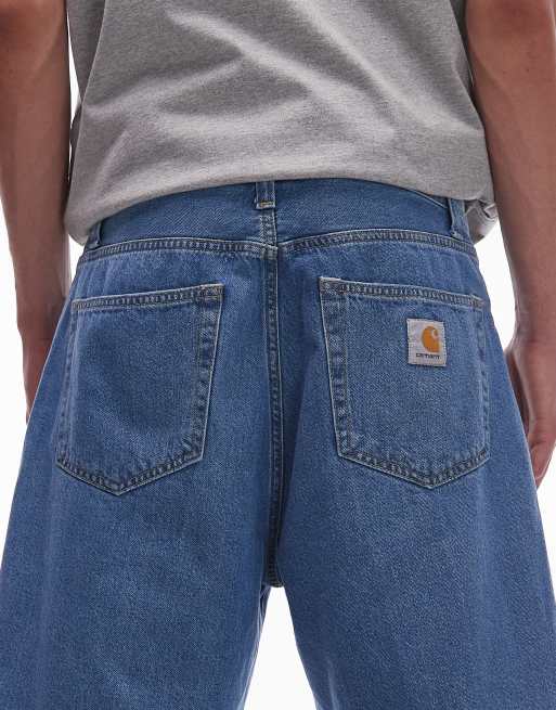 Carhartt WIP - Landon - Denim jort in mid-wash blauw, 5 van 5