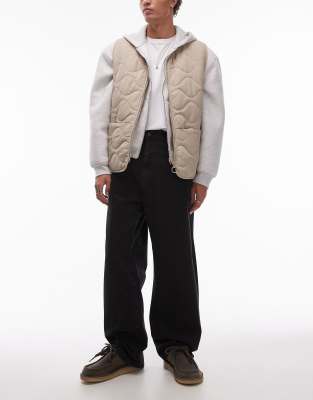 Carhartt WIP - Landon - Jean ample coupe ajustée - Noir