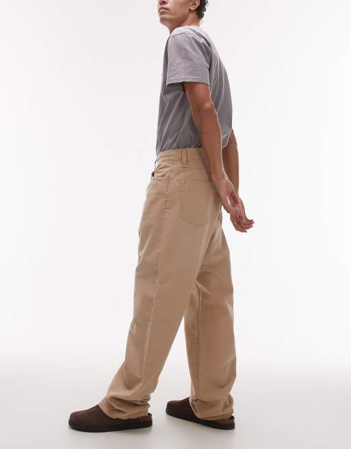 Carhartt WIP - Landon - Jean droit ample - Beige, 3 de 5
