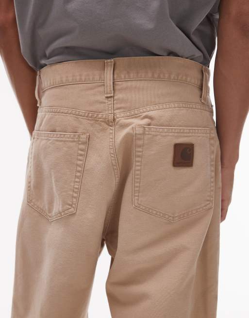 Carhartt WIP - Landon - Jean droit ample - Beige, 4 de 5