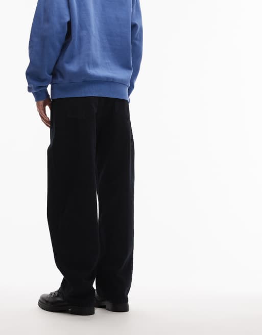 Carhartt WIP - Landon - Jeans ampi affusolati blu navy scuro sovratinto, 2 di 5