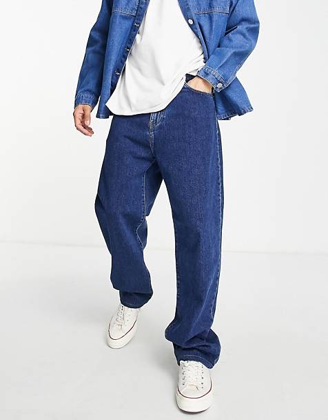 Jeans affusolatiDIESEL in Denim da Uomo colore Blu Uomo Abbigliamento da Jeans da Jeans attillati 