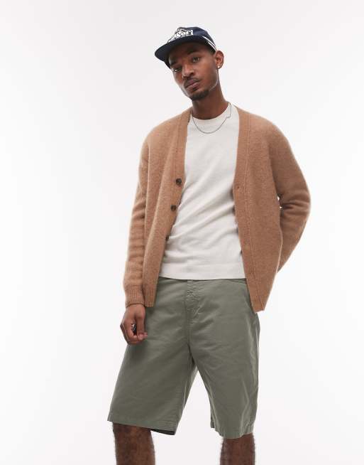 Carhartt WIP Landon jorts in mid wash green, 3 of 5