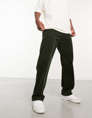 Carhartt WIP Landon loose tapered corduroy pants in green