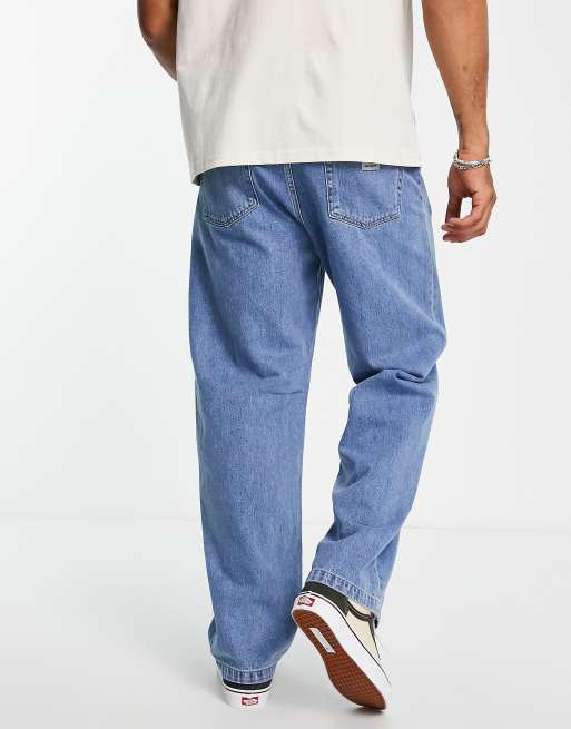Carhartt WIP - Landon - Løstsiddende jeans med tapered pasform i blå vask, 2 af 4
